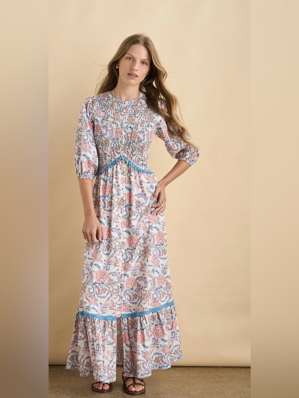 NWT $260 Sonmer Magnolia Pink Light. Size XS.